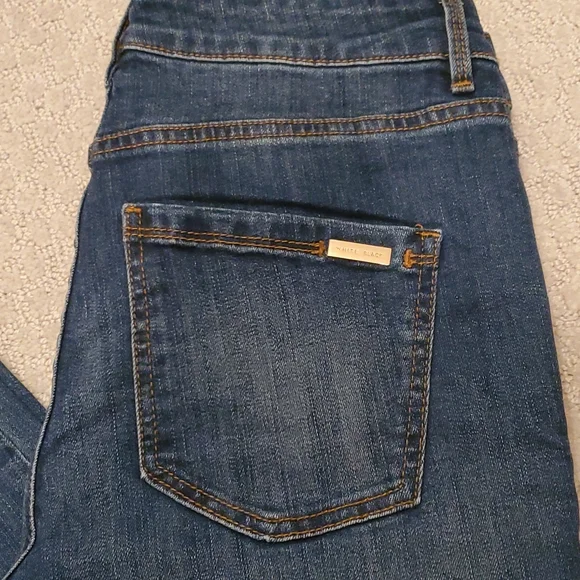 NWOT WHBM High Rise Skinny Crop Jeans Size 4 - Picture 4 of 6